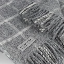 Tweedmill Brampton Check Slate Throw Throws & Quilts