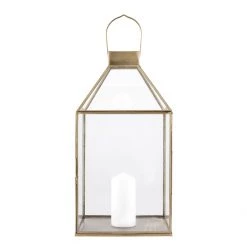 Pacific Drop Ship Fire Lanterns Brass Lantern - Wide