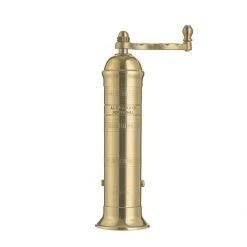 Zarkadis Kitchen Brass Pepper Mill