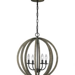 Elstead Drop Ship Bulmer Chandelier Pendants