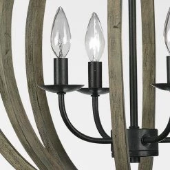 Elstead Drop Ship Bulmer Chandelier Pendants