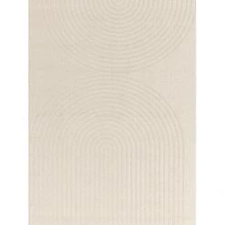 Asiatic Drop Ship Cannes White Deco Rug Indoor Outdoor Rug