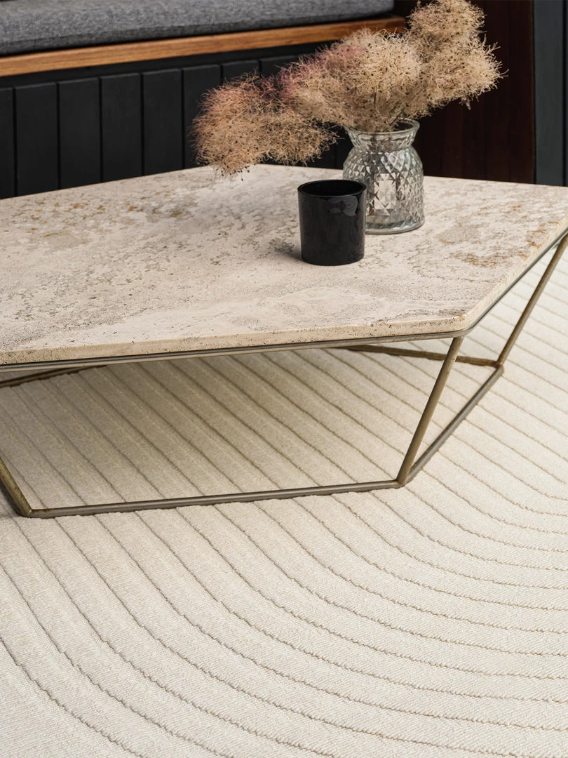 Asiatic Drop Ship Cannes White Deco Rug Indoor Outdoor Rug