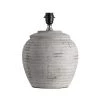 Quaint & Quality Sale Cassia Grey Lamp Base