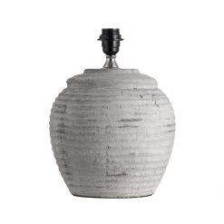 Quaint & Quality Sale Cassia Grey Lamp Base