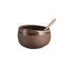 Morgan & Wright Kitchen Ceramic Salt Cellar & Spoon