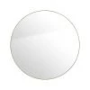 Gallery Direct Drop Ship Champagne Round Mirror