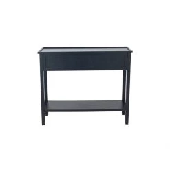 Pacific Drop Ship Consoles & Sideboards Foley Black Console Table