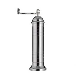 Zarkadis Kitchen Chrome Plated Brass Salt Mill