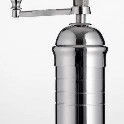 Zarkadis Kitchen Chrome Plated Brass Salt Mill