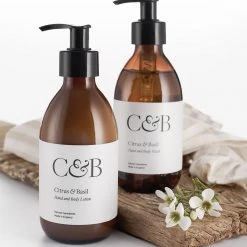 Hudson Home Soap & Cleaning Citrus & Basil Hand & Body Wash