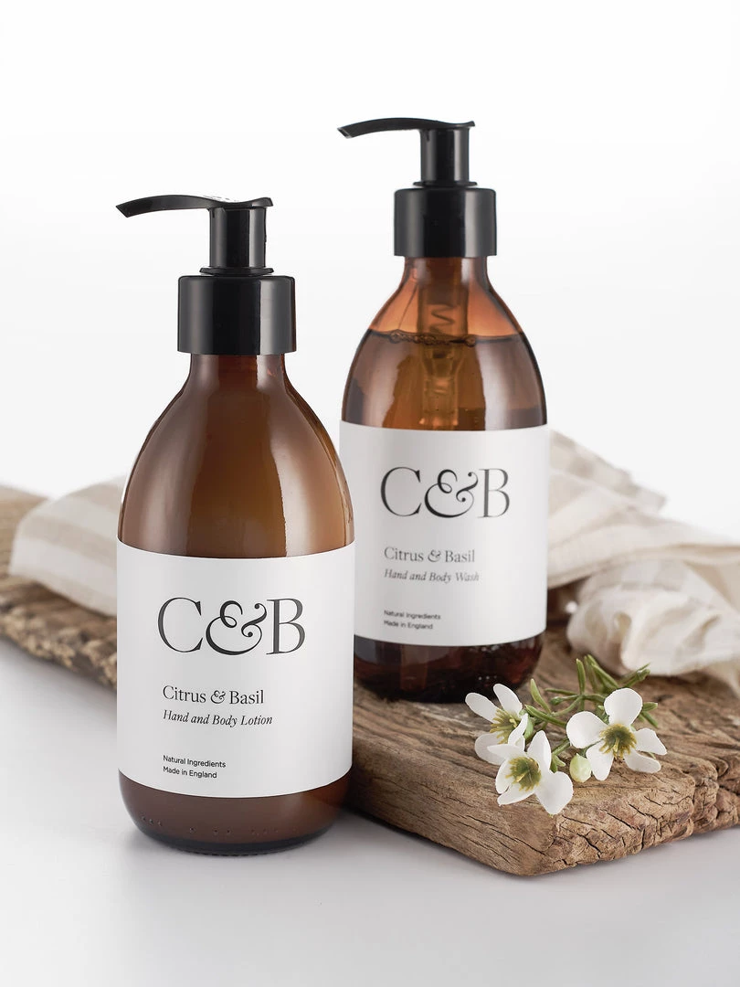 Hudson Home Soap & Cleaning Citrus & Basil Hand & Body Wash