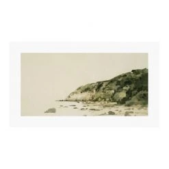 Zig Zag Art Coastal Hills Art Print Prints