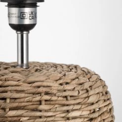 Pacific Drop Ship Table Lamps Corina Natural Woven Small Table Lamp