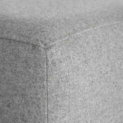 Covercraft Cube Ottoman - Light Grey