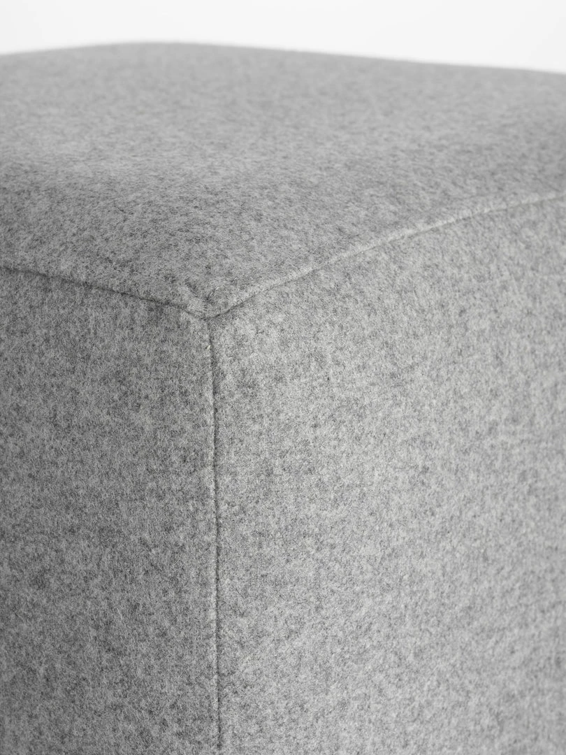 Covercraft Cube Ottoman - Light Grey