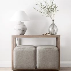 Hudson Home Ottomans & Pouffs Cube Ottoman - Made To Order