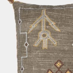 Urban Adorn Sale Olive Diya Lumbar Cushion Cover