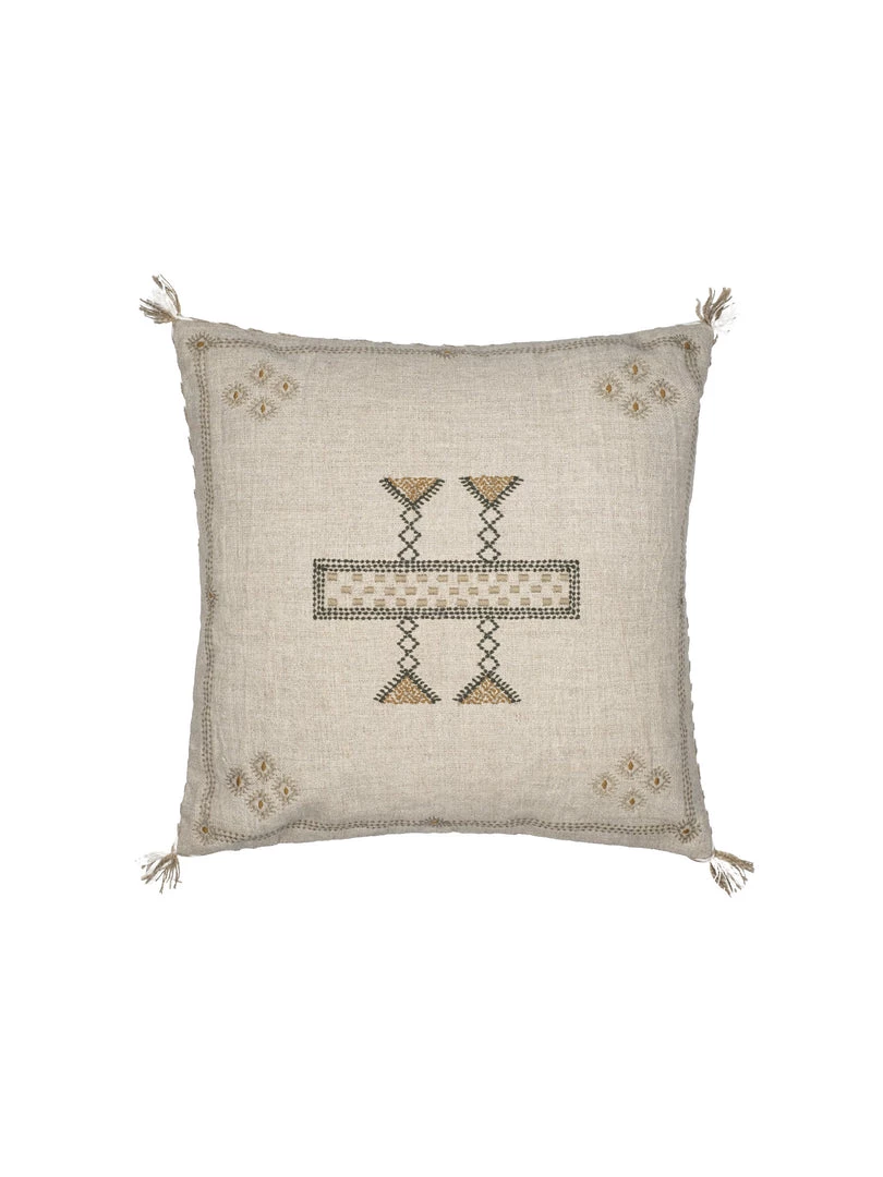 Urban Adorn Cream Diya Cushion Cover Sale
