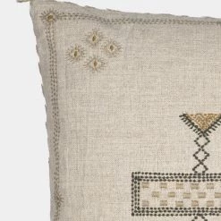 Urban Adorn Cream Diya Cushion Cover Sale
