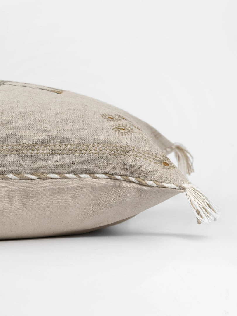 Urban Adorn Cream Diya Cushion Cover Sale