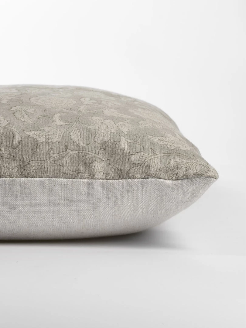 Covercraft Cushions Aria Natural Floral Lumbar Cushion