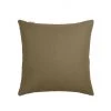 Hudson Home Slubby Linen Cushion - Bamboo