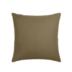 Hudson Home Slubby Linen Cushion - Bamboo