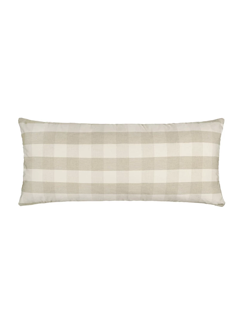 Covercraft Farmhouse Check Bolster Cushion Cushions
