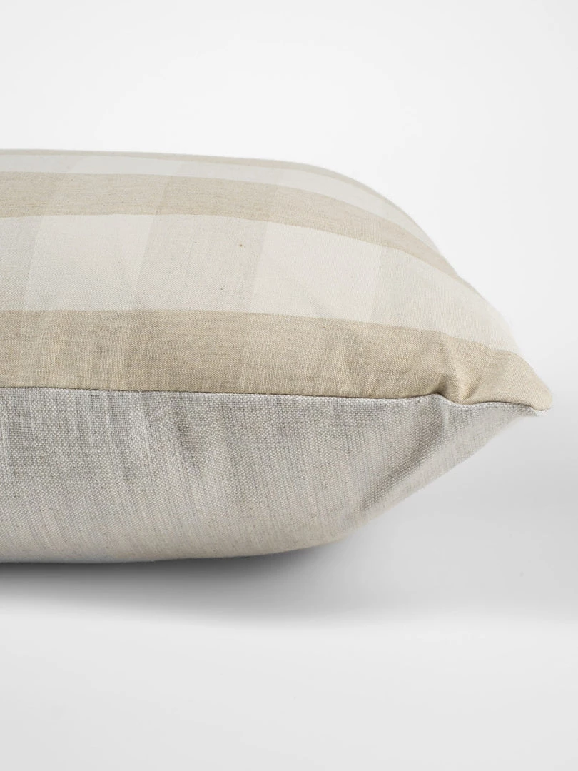 Covercraft Farmhouse Check Bolster Cushion Cushions