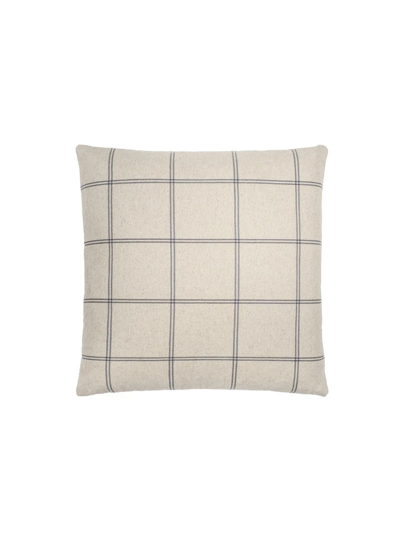 Covercraft Cushions Galway Check Charcoal Cushion