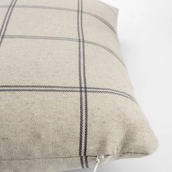 Covercraft Cushions Galway Check Charcoal Cushion