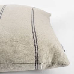 Covercraft Cushions Galway Stripe Charcoal Lumbar Cushion