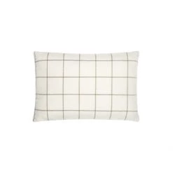 Covercraft Ingla Check Flax Lumbar Cushion