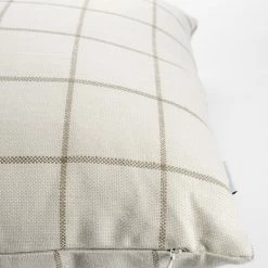 Covercraft Cushions Ingla Check Flax Cushion