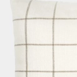 Covercraft Ingla Check Flax Lumbar Cushion