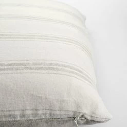 Covercraft Kingley White Dove Stripe Cushion Cushions