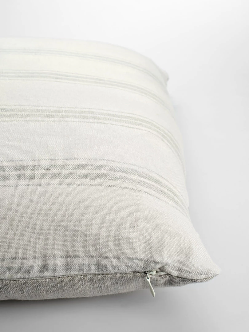 Covercraft Kingley White Dove Stripe Cushion Cushions