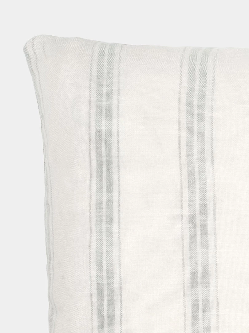 Covercraft Kingley White Dove Stripe Cushion Cushions