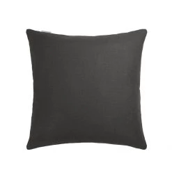 Hudson Home Slubby Linen Cushion - Steel