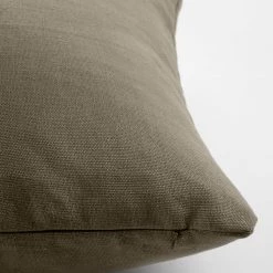 Covercraft Slubby Linen Cushion - Truffle Cushions