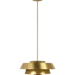 Elstead Drop Ship Darwin Gold Pendant