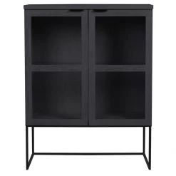 Rowico Drop Ship Cabinets & Storage Epsom Cabinet - Black