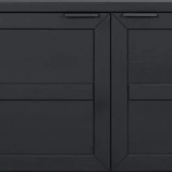 Rowico Drop Ship Epsom Side Cabinet - Black