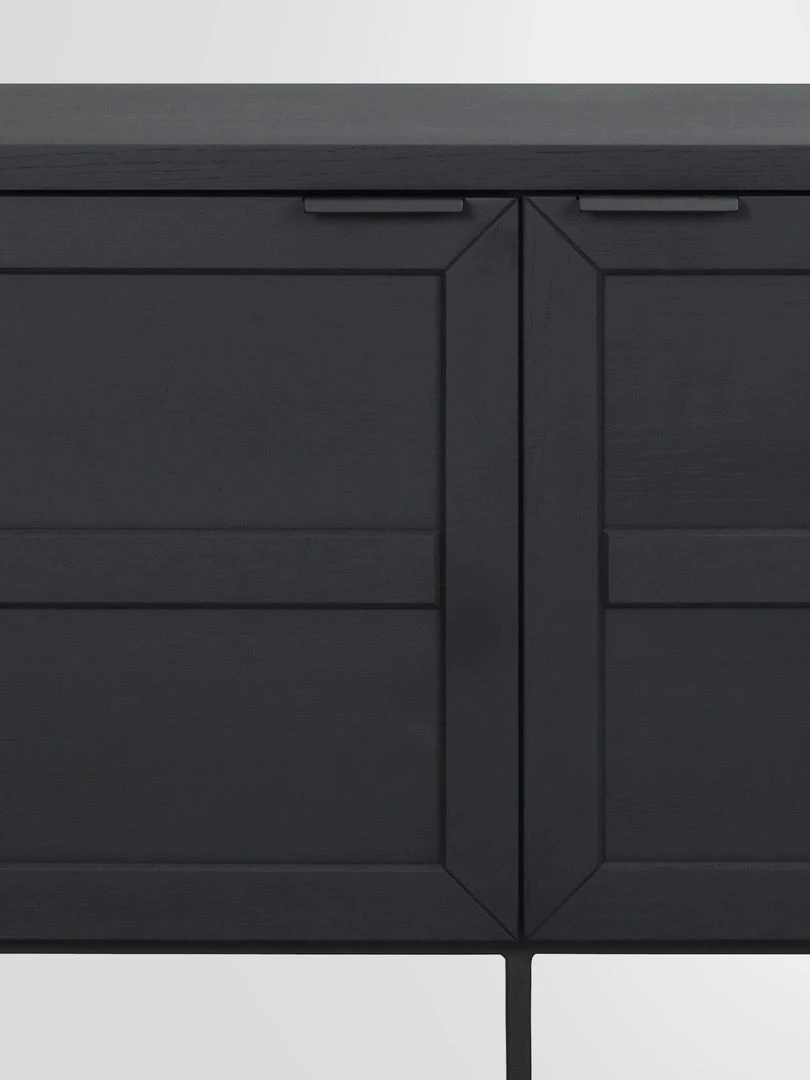 Rowico Drop Ship Epsom Side Cabinet - Black