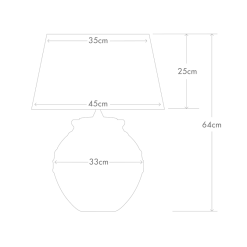 Bundle Etruscan Lamp - Off White