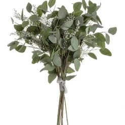 Bundle Faux Silver Dollar Eucalyptus & Willow Arrangement Faux Arrangements