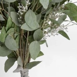 Bundle Faux Silver Dollar Eucalyptus & Willow Arrangement Faux Arrangements