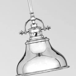 Elstead Drop Ship Pendants Finley Silver Mini Pendant