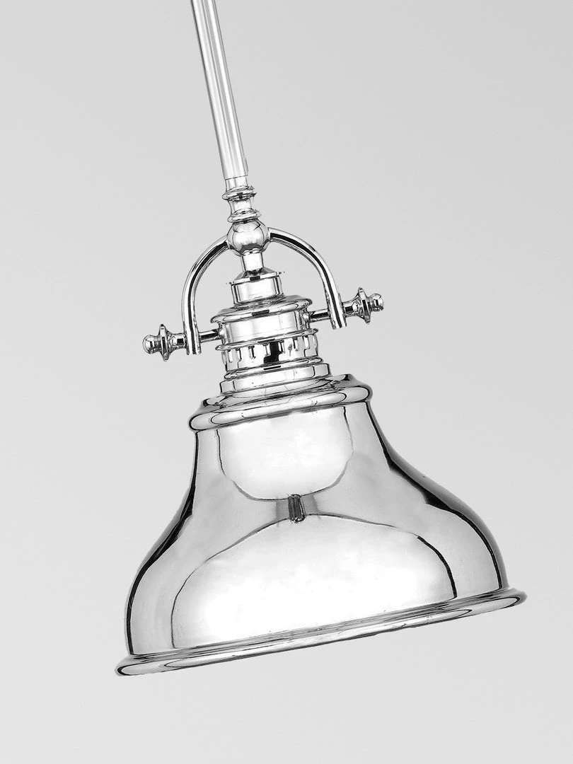 Elstead Drop Ship Pendants Finley Silver Mini Pendant